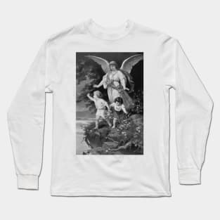 Children and the Guardian Angel Long Sleeve T-Shirt